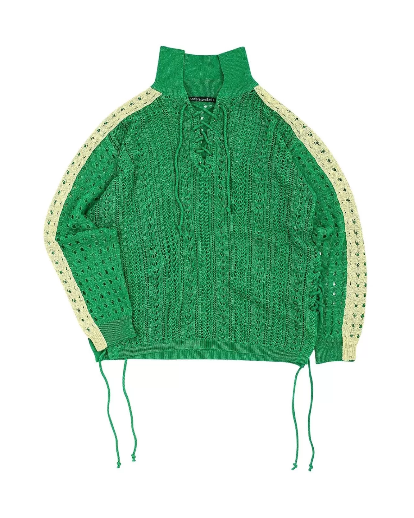 Men Andersson Bell Beozz Net Collar Sweater Atb959M(Green)