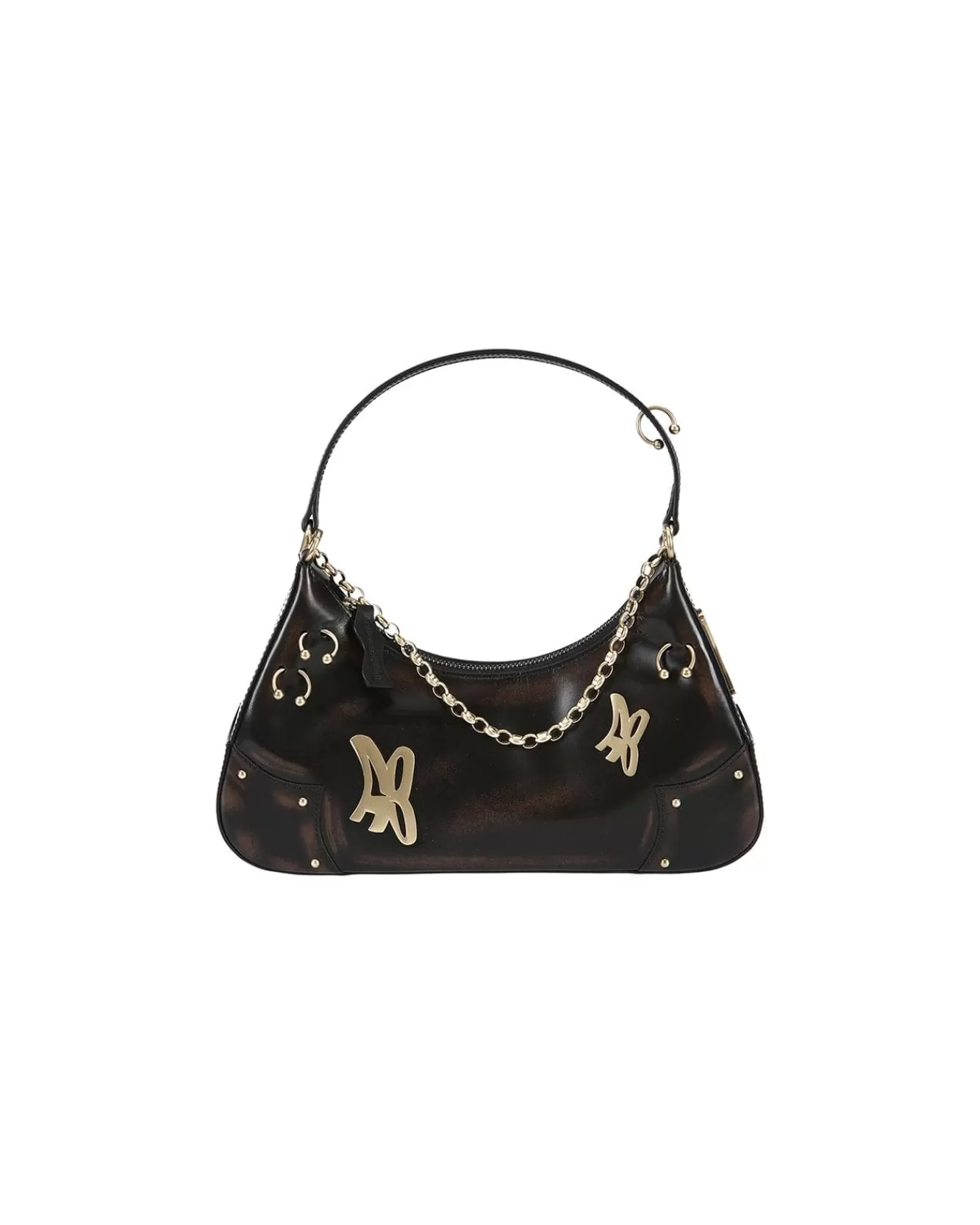 Women Andersson Bell Butterfly Ab Logo Chain Bag Aaa330W(D/Brown)