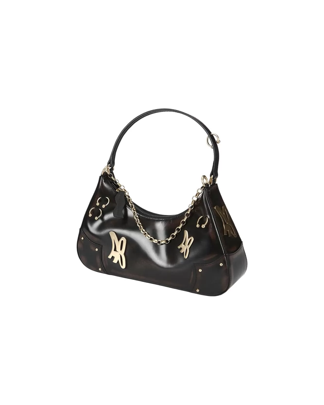 Women Andersson Bell Butterfly Ab Logo Chain Bag Aaa330W(D/Brown)