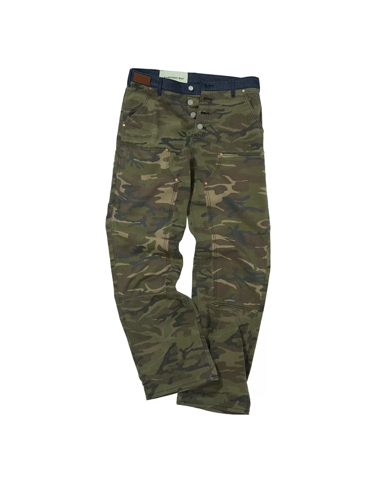 Men Andersson Bell Camouflage Carpenter Jeans Apa578M(Camouflage)