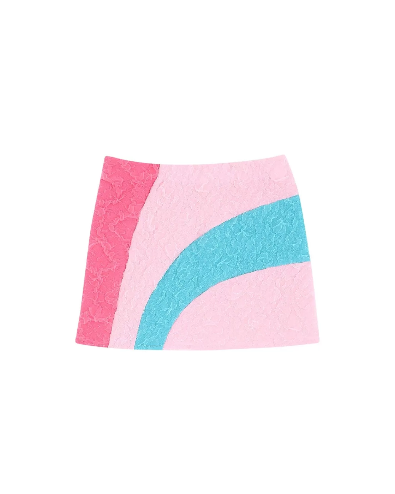 Women Andersson Bell Cotton Candy Chiffon Crinkle Mini Skirt Apa628W(Multi)