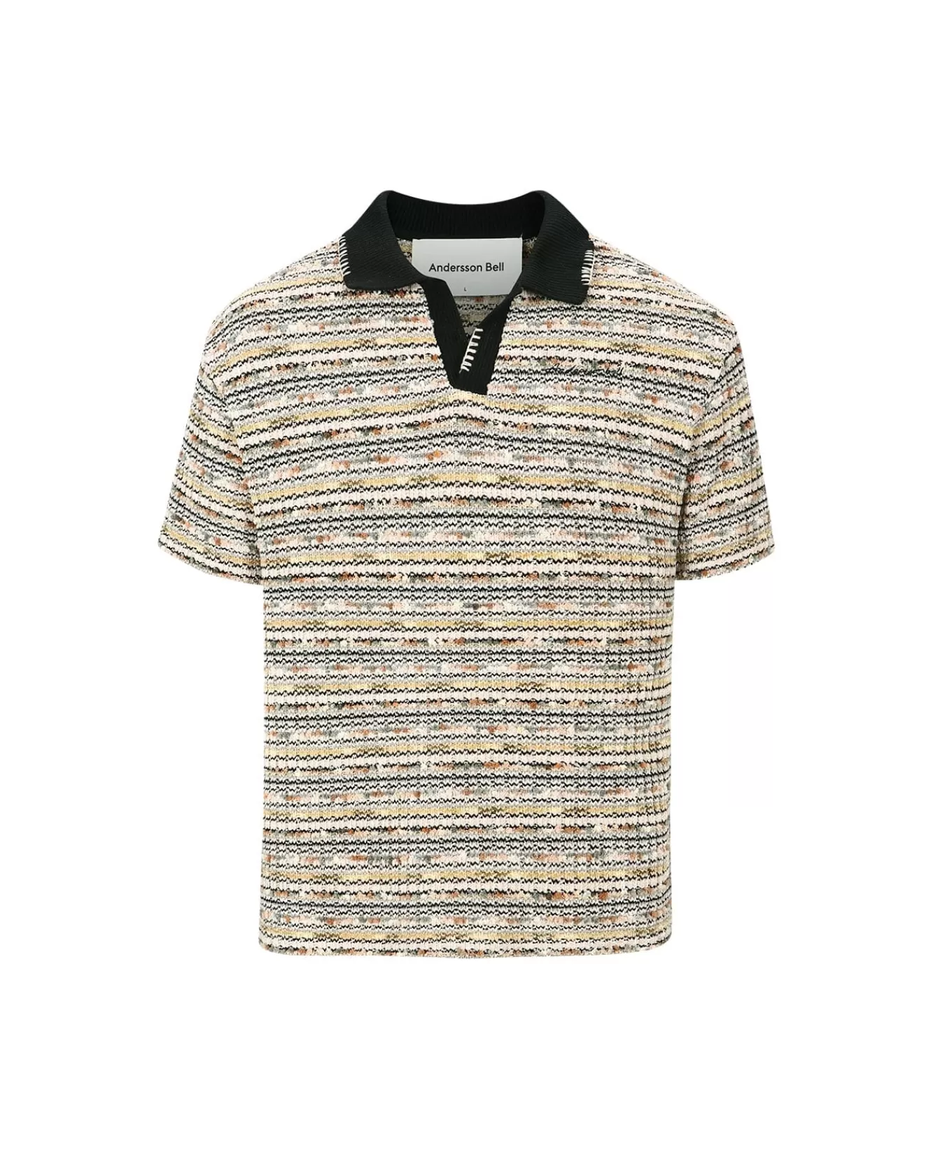 Men Andersson Bell Crea Boucle Collar Knit Atb863M(Beige)