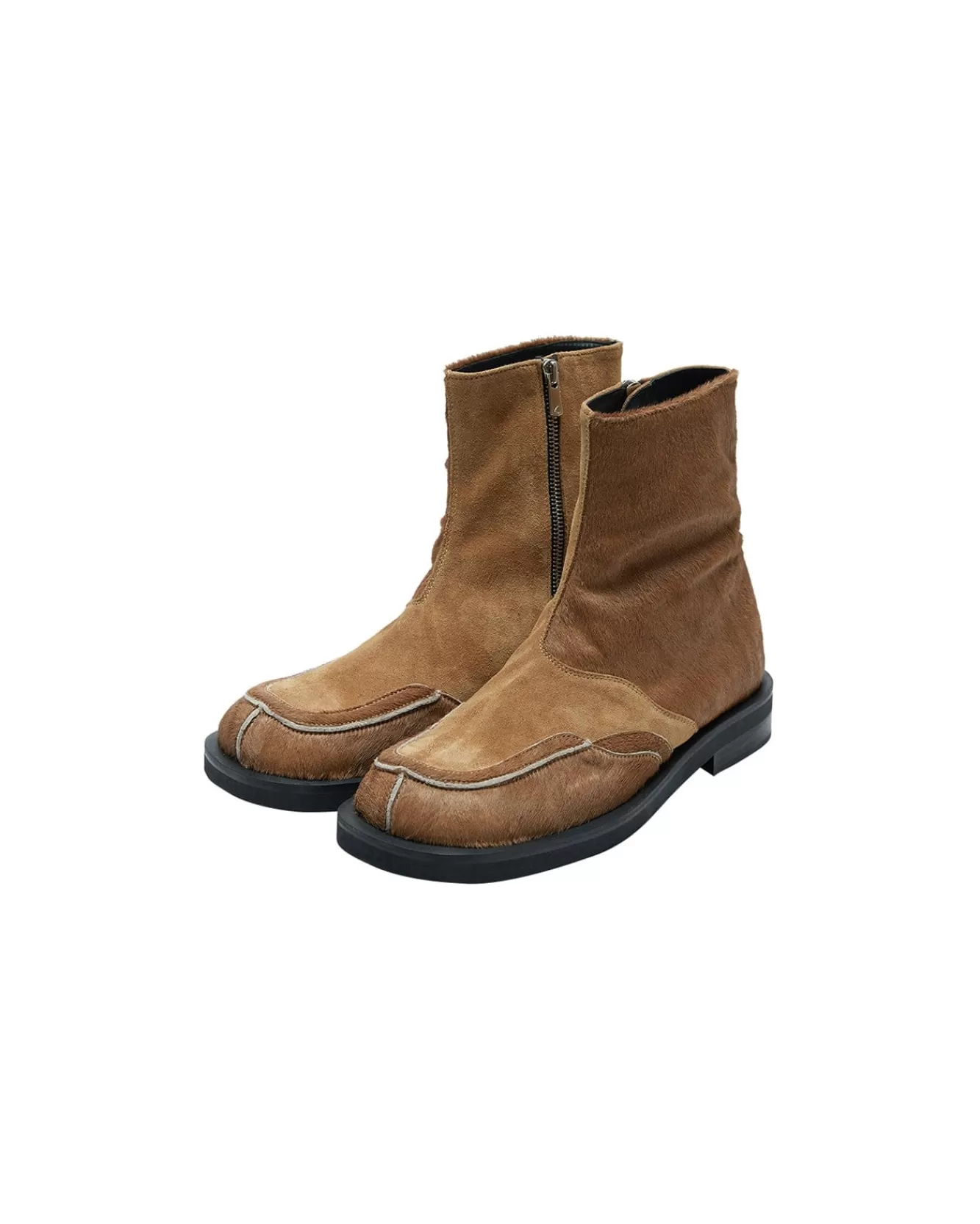 Men Andersson Bell Dayne Square Toe Chelsea Boots Aaa308M(Tan)