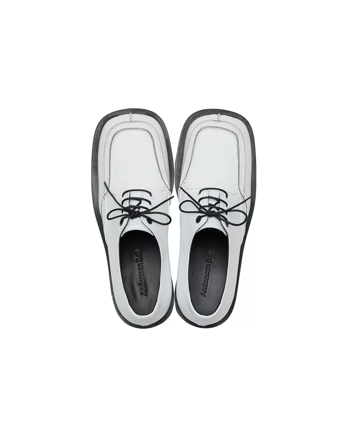 Men Andersson Bell Dayne Square Toe Derby Shoes Aaa307M(White)
