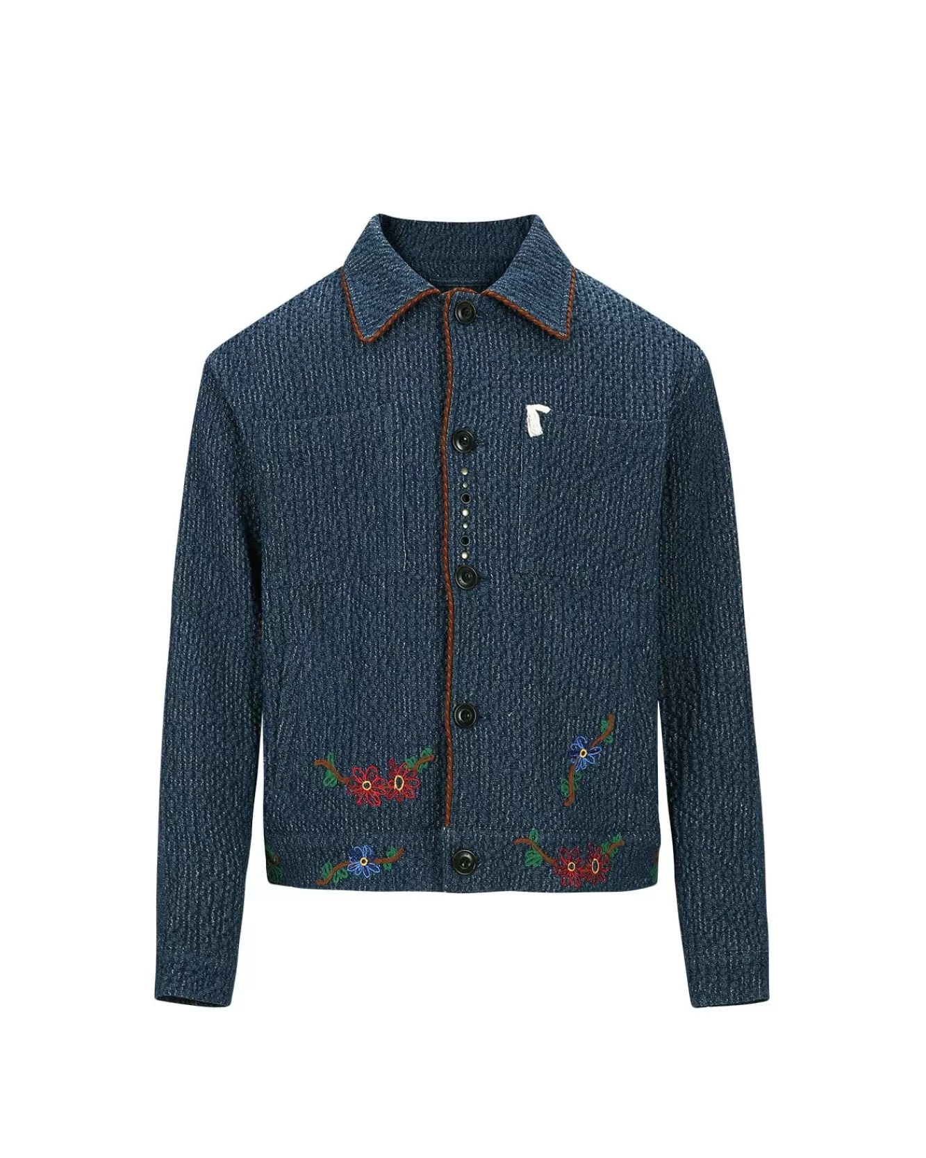 Men Andersson Bell Denim Hampton Work Jacket Awa510M(Blue)