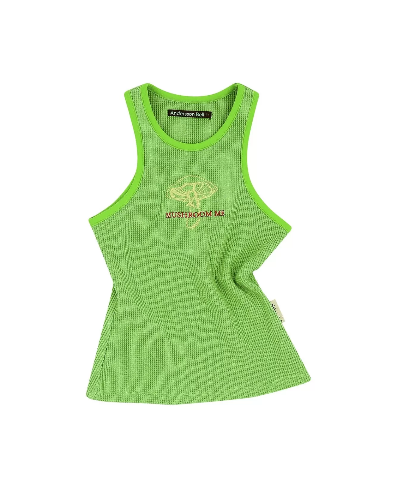 Women Andersson Bell (Essential) Mushroom Me Embroidery Tank Top Atb895W(Mint)