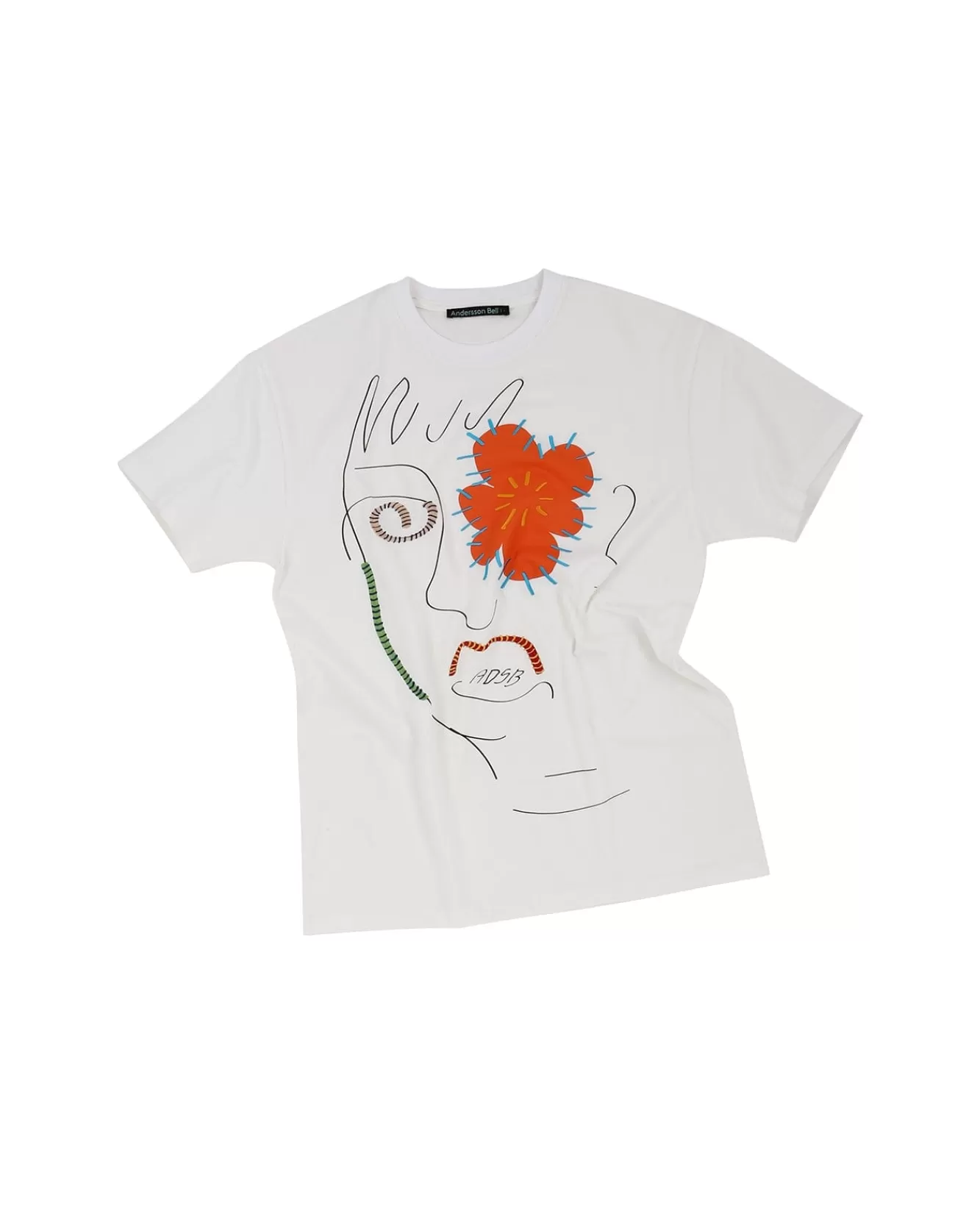 Men Andersson Bell (Essential) Unisex Flower Man T-Shirts Atb974U(White)