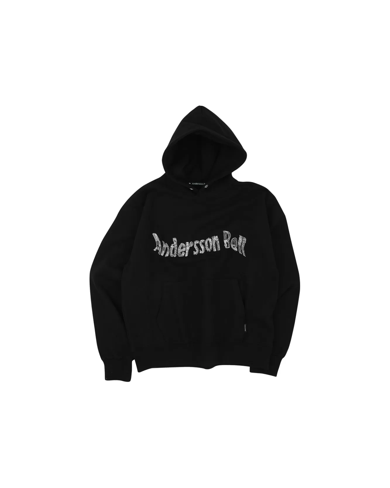 Men Andersson Bell (Essential) Unisex New Ab Logo Embroidery Hoodie Atb898U(Black)