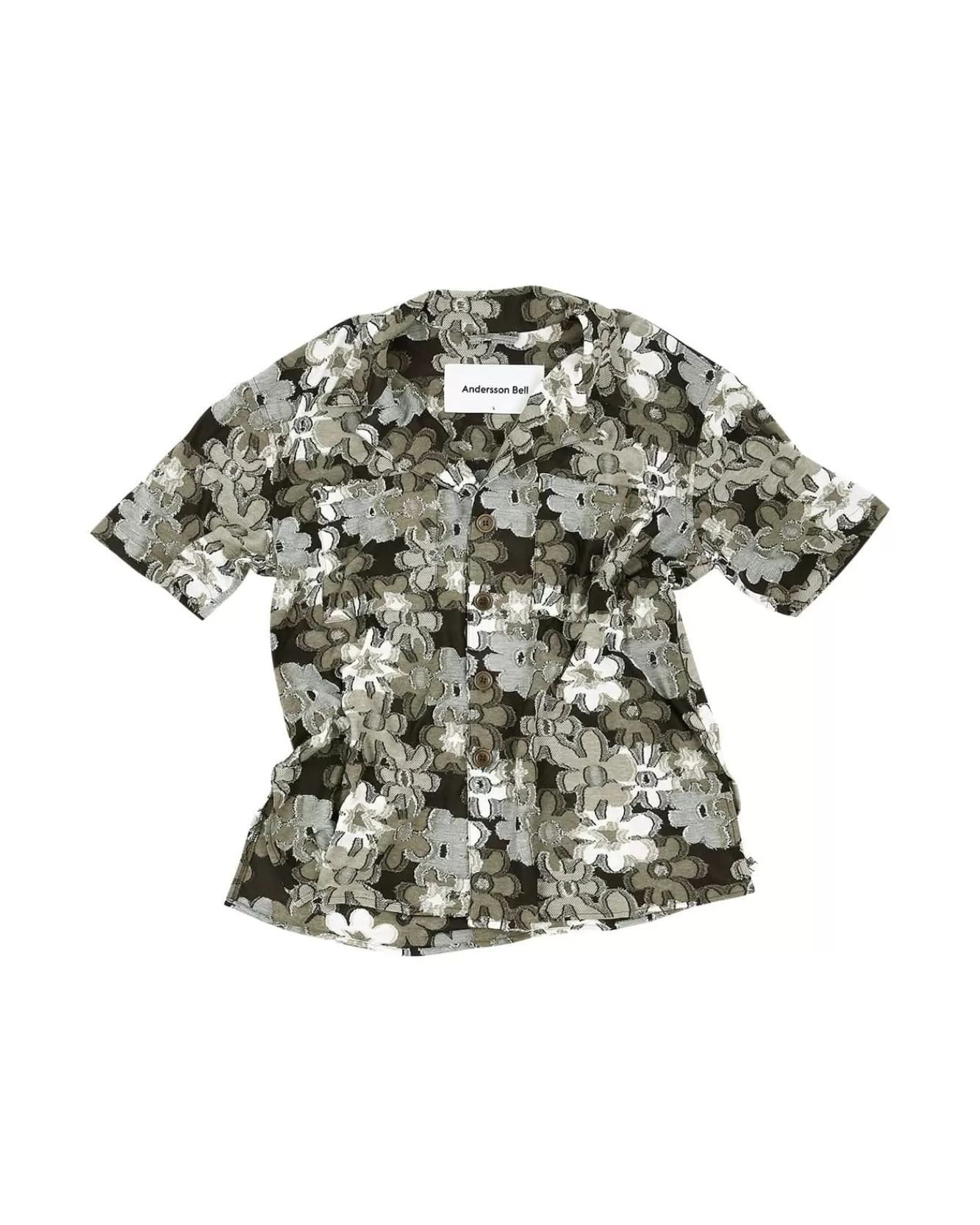 Men Andersson Bell Flower Knit Shirts Atb953M(Khaki)