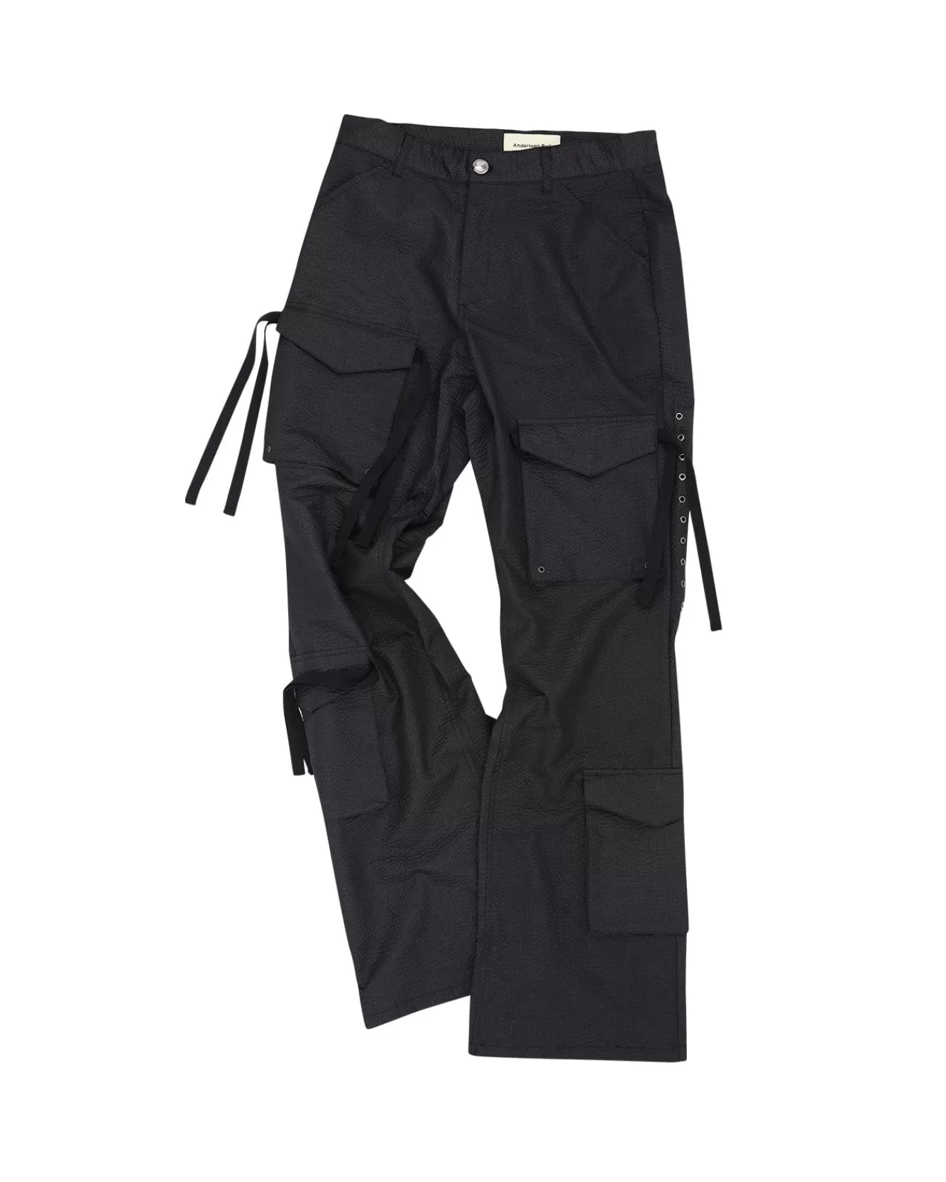 Men Andersson Bell Itakata Cargo Flare Pants Apa639M(Black)