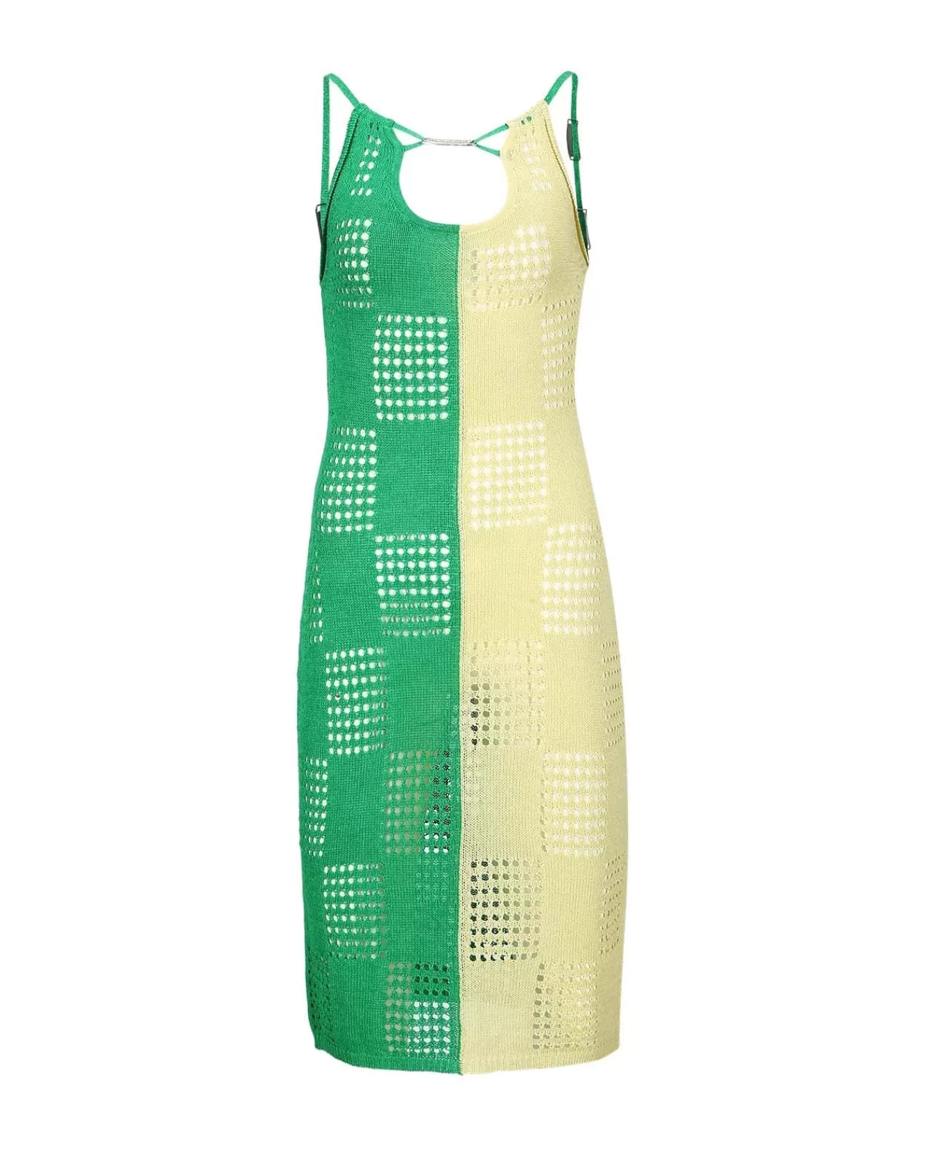 Women Andersson Bell Keira Block Knit Dress Atb935W(Green)