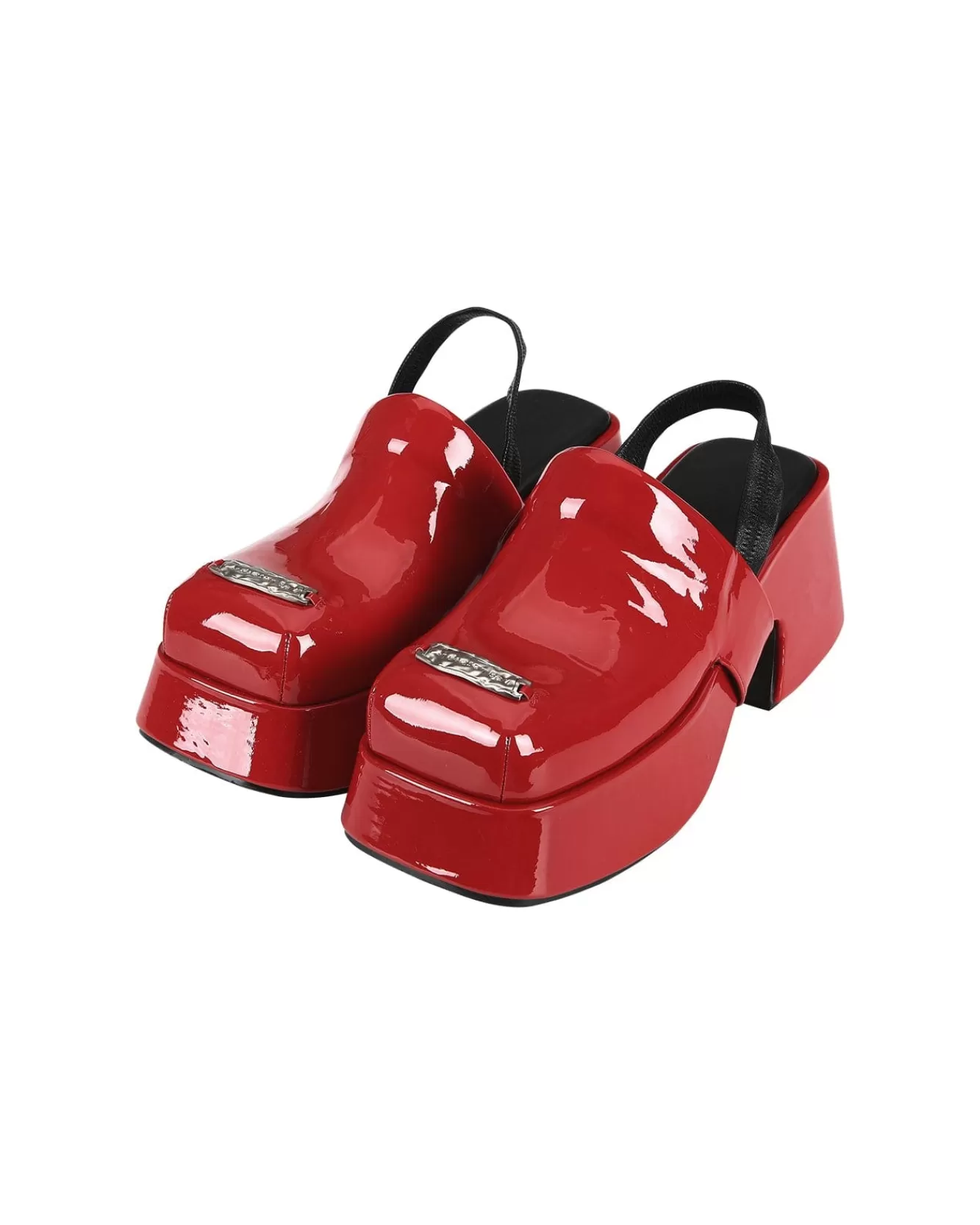 Women Andersson Bell Lolanta Square Toe Loafer Sandal Aaa337W(Red)
