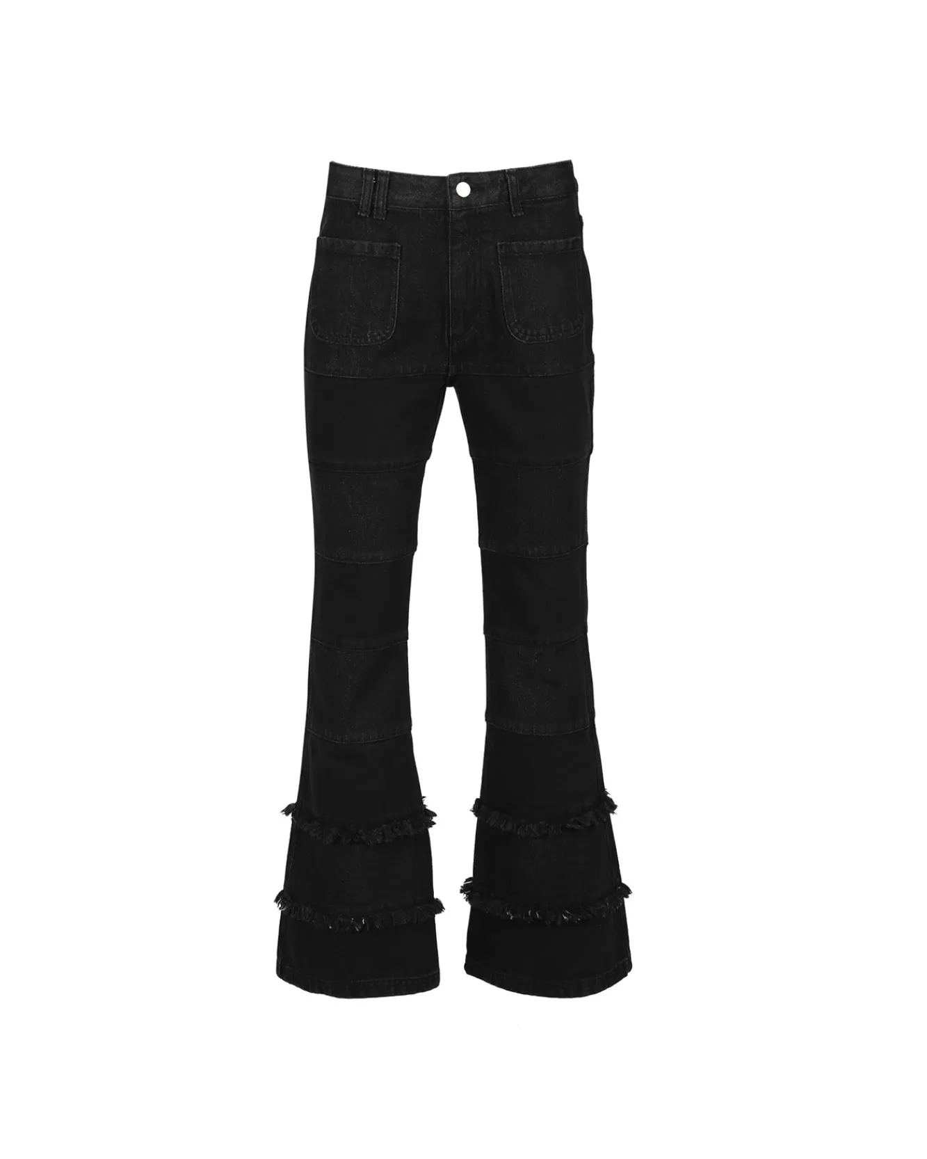 Women Andersson Bell Mahina Blocking Patchwork Jeans Apa607W(Black)
