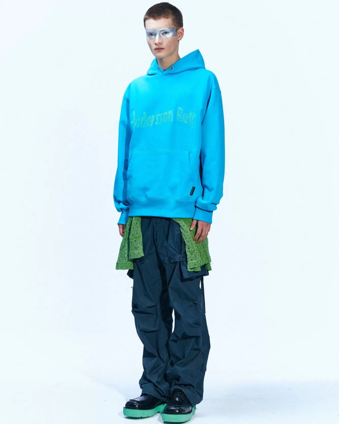 Men Andersson Bell (Men) (Essential) Unisex New Ab Logo Embroidery Hoodie Atb898U(Blue)