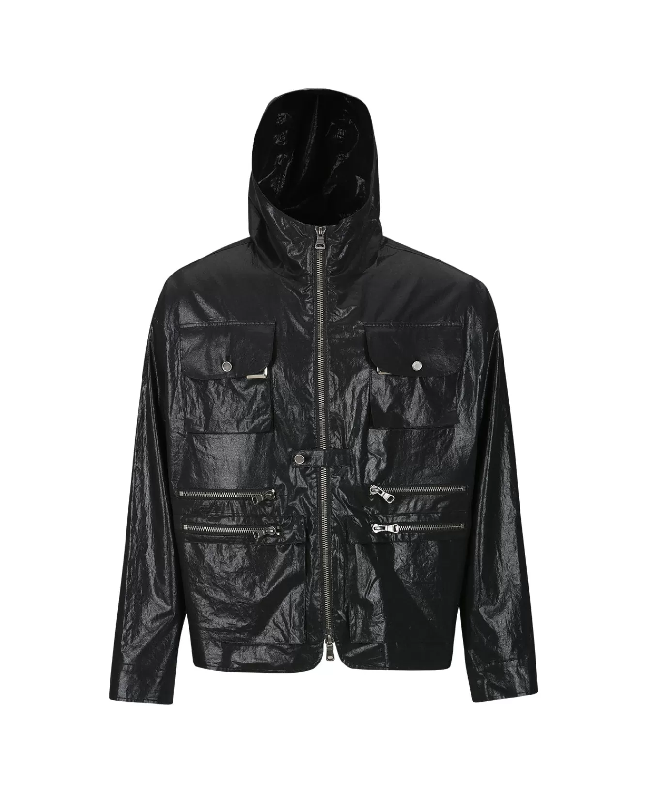 Men Andersson Bell Milano Hooded Jacket Awa531M(Black)