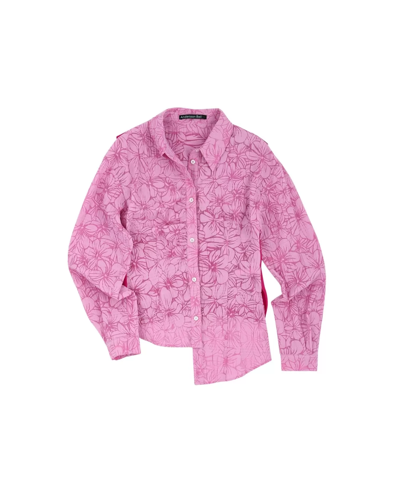 Women Andersson Bell Moeka Knit Combination Shirts Atb887W(Pink)