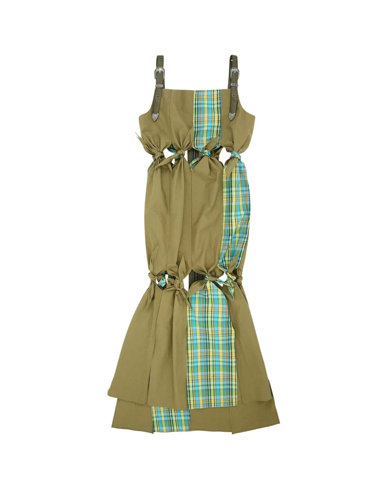 Women Andersson Bell Morgan Scarf Knotted Dress Atb874W(Khaki)