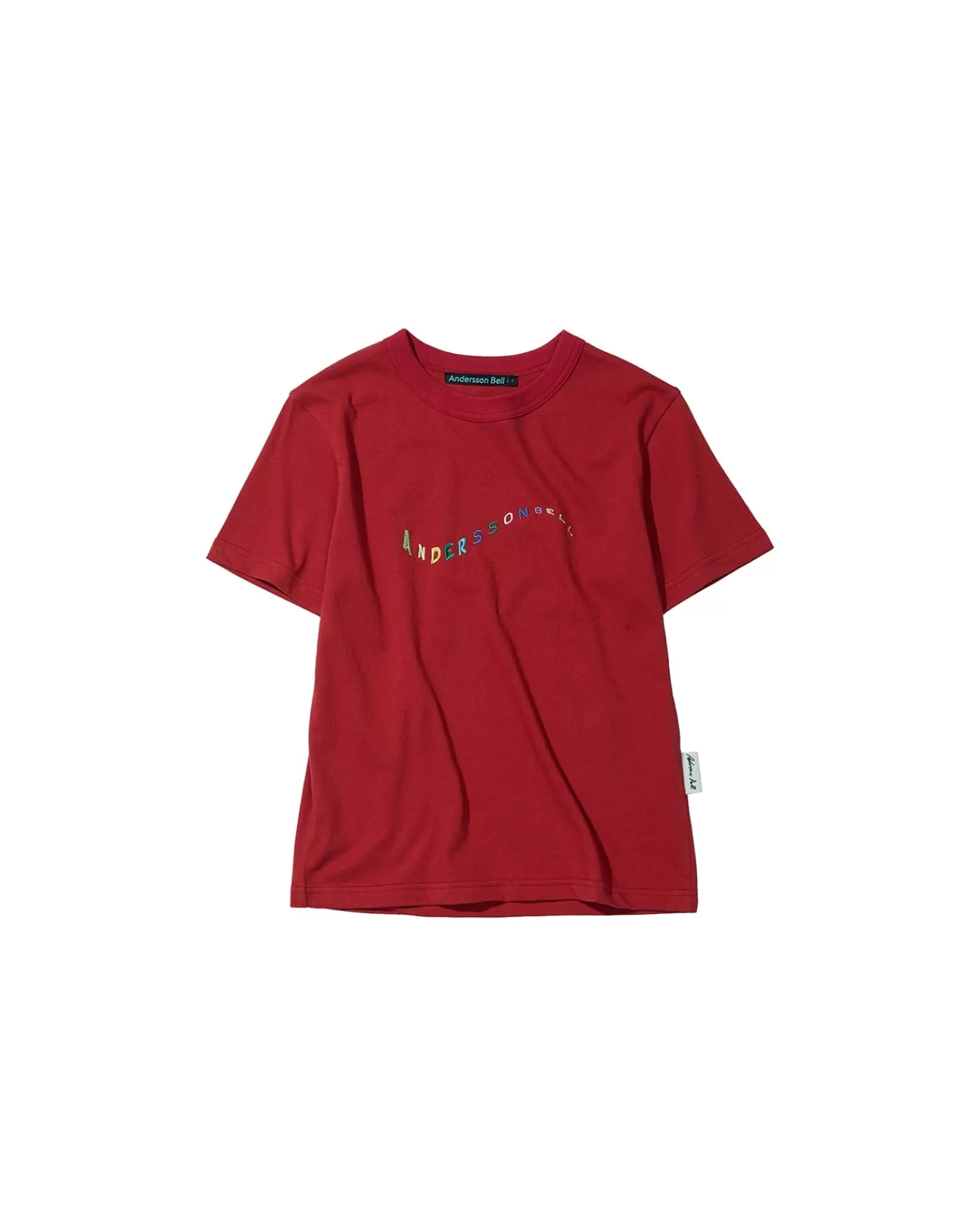 Women Andersson Bell Rainbow Flow T-Shirts Atb697W(Red)