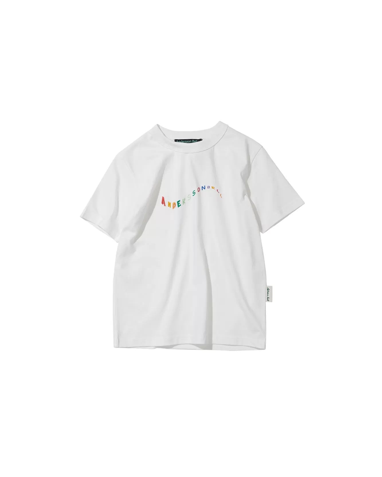 Women Andersson Bell Rainbow Flow T-Shirts Atb697W(White)