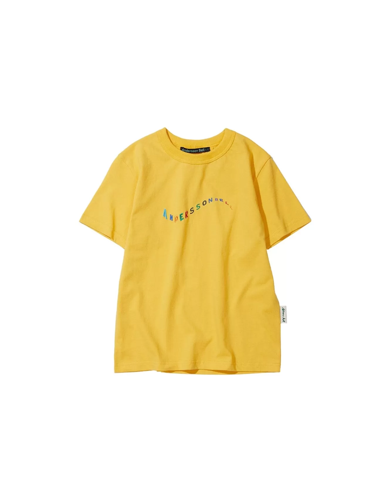 Women Andersson Bell Rainbow Flow T-Shirts Atb697W(Yellow)