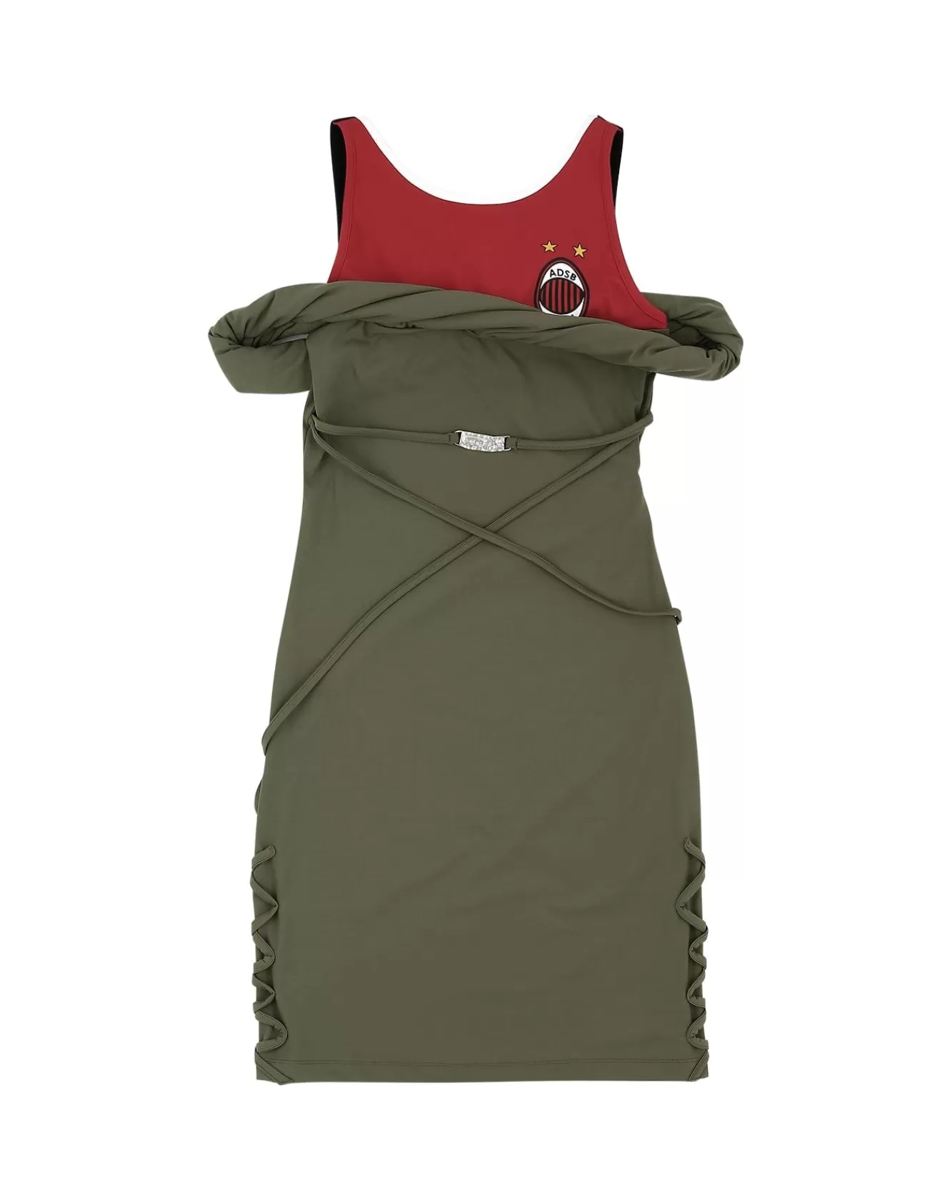 Women Andersson Bell Rami Soccer Jersey Dress Atb927W(Khaki)
