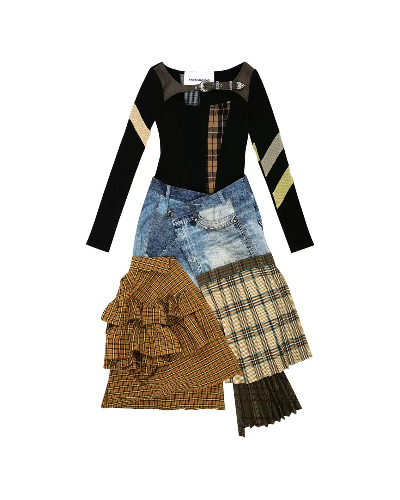Women Andersson Bell Scarlett Multi Combo Dress Atb876W(Multi)