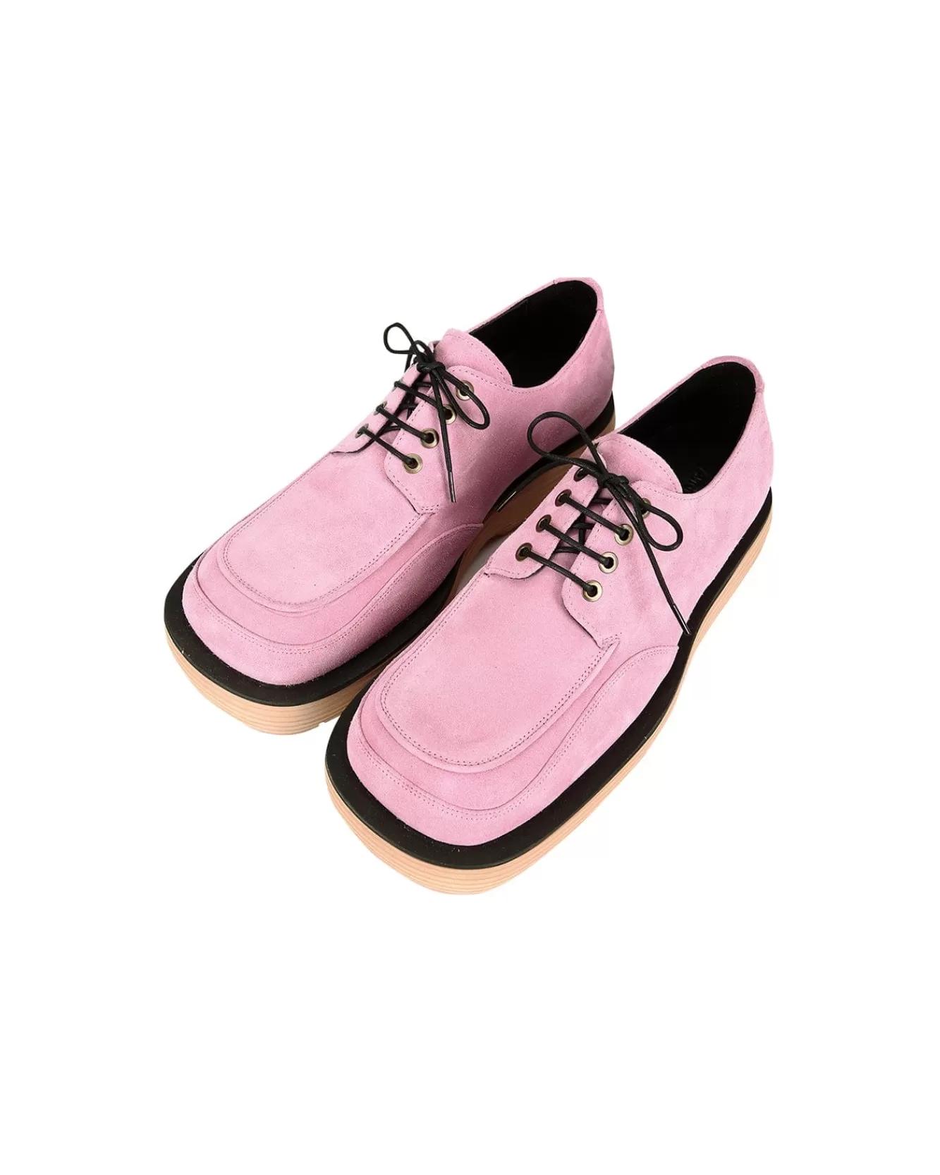Men Andersson Bell Square Matine 23 Derby Shoes Aaa327M(Pink)