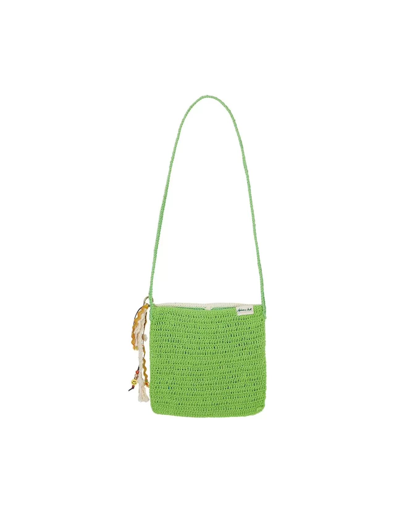 Women Andersson Bell Unisex Hand Crochet Square Bag Aaa303U(Green)