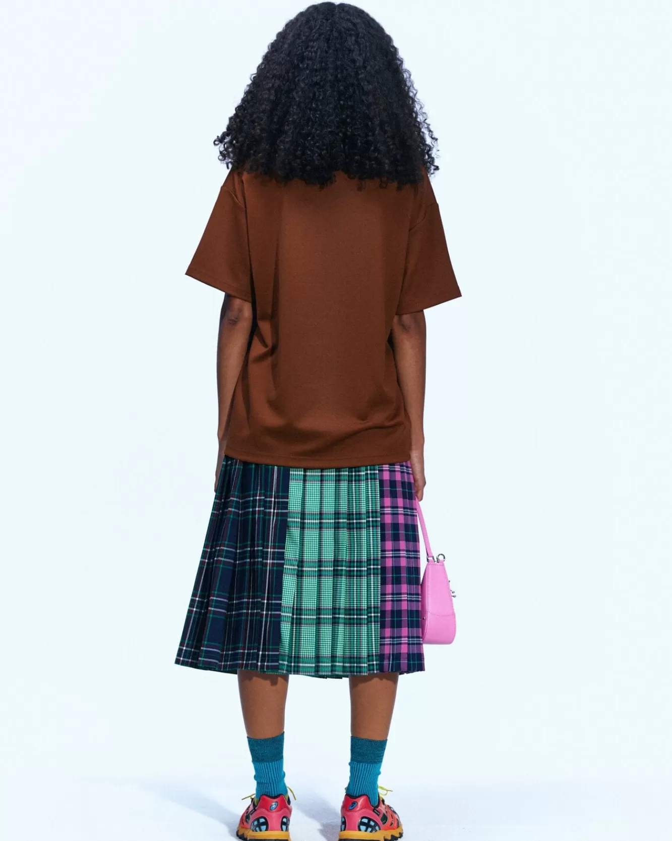 women_essential_unisex_logo_embroidery_ponte_tshirts_atbubrown_6.webp Women Andersson Bell (Women) (Essential) Unisex Logo Embroidery Ponte T-Shirts Atb902U(Brown)