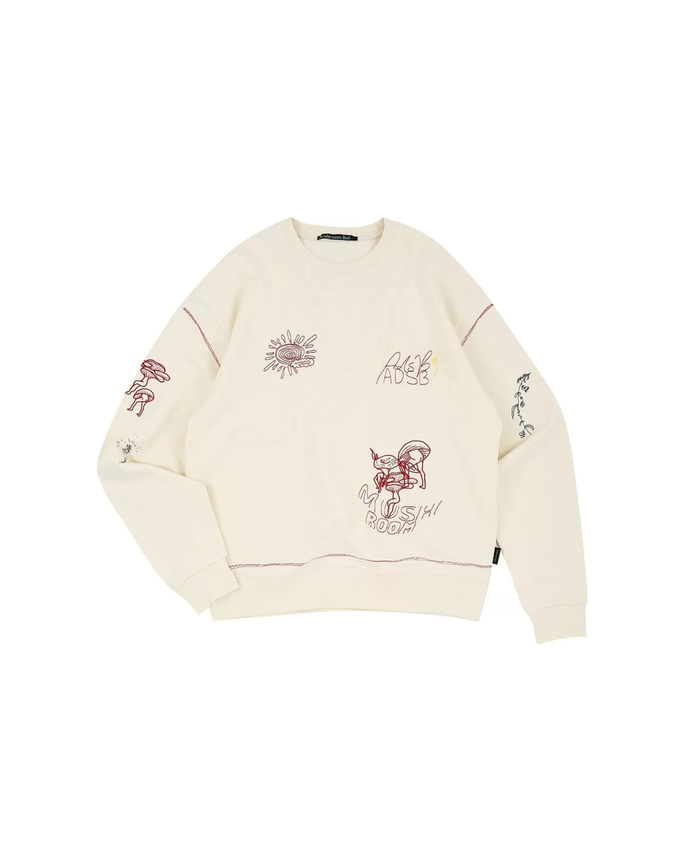 Women Andersson Bell (Women) (Essential) Unisex Shine Mushroom Sweatshirts Atb972U(Ivory)